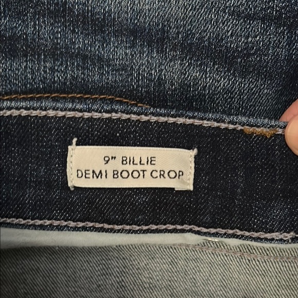 J. Crew Women’s 9” Billie Demi Boot Crop Denim Jeans, Size 26 - Picture 3 of 13